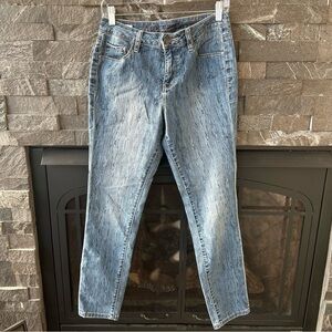 Jag Jeans Women's High Rise Skinny - Woodgrain Pattern